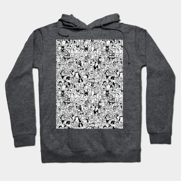 What Inspires You? - Pattern Hoodie by Studio Mootant